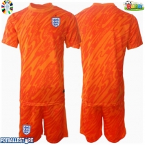 England Keeper Hjemmedraktsett Barn EM 2024 Kortermet (+ Korte bukser)